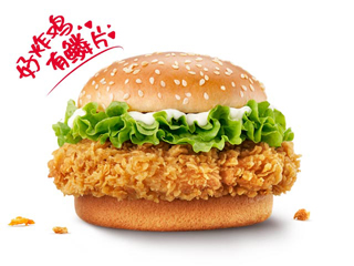 [餐饮单品]-肯德基-劲脆鸡腿堡