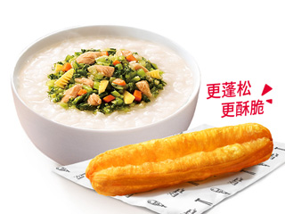 [餐饮一区]-肯德基-雪菜笋丁鸡肉粥油条二件套
