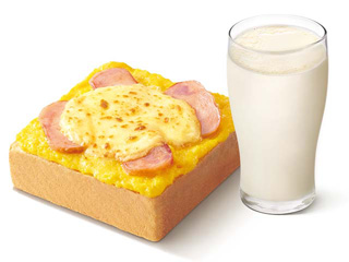 [餐饮一区]-肯德基-乳酪熏鸡云朵汤种吐司+热豆浆