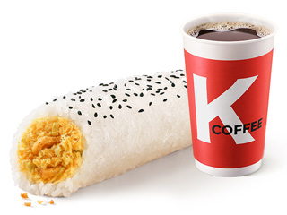 [餐饮单品]-肯德基-肉酥油条饭团+热美式中