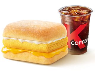 [餐饮一区]-肯德基-芝士厚蛋烧帕尼尼+冰美式中